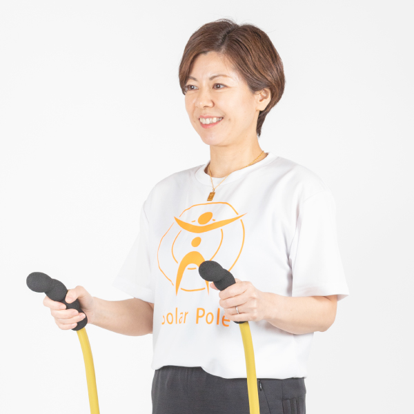 ソーラーポールでの4点支持イメージ写真
