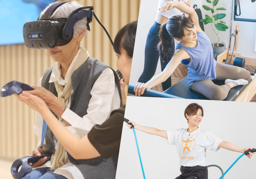 芦屋ReHAB.VRリハビリ+ピラティスorソーラーポールでのリハビリ・トレーニング写真
