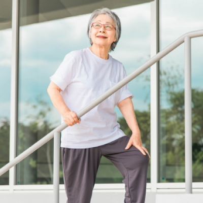 トレーニングを継続する人のイメージ写真