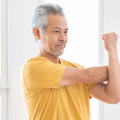 トレーニングを継続する人のイメージ写真